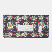 Gingerbread Sneeuwbollen Bureaumat (Keyboard & Muis)