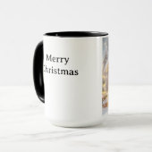Gingerbread Sneeuwvlok Glans Mok (Voorkant links)