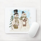 GINGERBREAD SNOWMAN MUISMAT (Met muis)