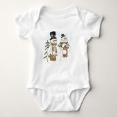 Gingerbread Snowmen T-shirts en cadeaus (Voorkant)