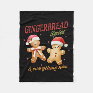 Gingerbread Spice &amp; Alles Mooie Kerst Fleece Deken