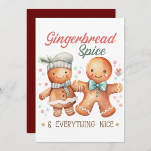 Gingerbread Spice en alles Mooi Kaart