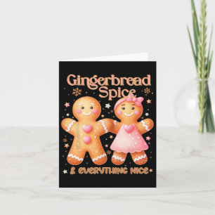 Gingerbread Spice en alles wat lekker lieve Christ Kaart