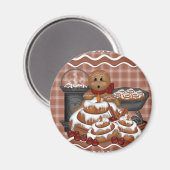 Gingerbread Spice Magnet (Voorkant / Achterkant)