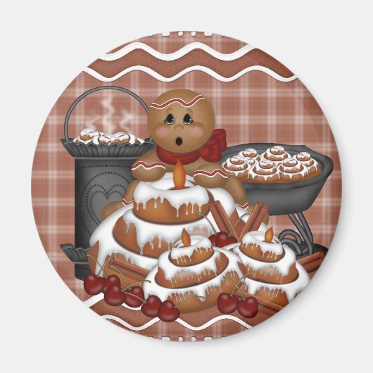 Gingerbread Spice Magnet (Voorkant)