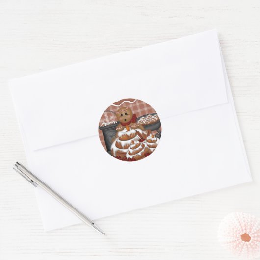 Gingerbread Spice Sticker (Envelop)