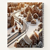 Gingerbread stad notitieboek (Achterkant)