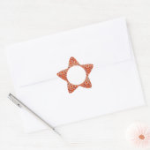 GINGERBREAD Ster Mat Stickers (Envelop)