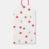Gingerbread Stippen Cadeau Label Cadeaulabel (Voorkant)