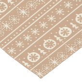 Gingerbread Streep Korte Tafelloper (Hoek)