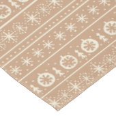 Gingerbread Streep Tafelkleed (Gekanteld)