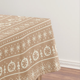 Gingerbread Streep Tafelkleed