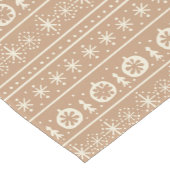 Gingerbread Stripe Korte Tafelloper (Hoek)