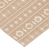 Gingerbread Stripe Tafelkleed (Gekanteld)