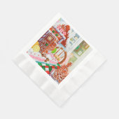 GINGERBREAD SURPRISE Gecoineerde lunch papier serv Servet (Hoek)