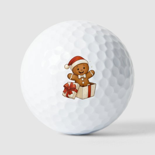 Gingerbread Surprise! Golfballen (Voorkant)