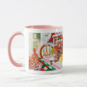 GINGERBREAD SURPRISE Roze Combo Mok (Links)