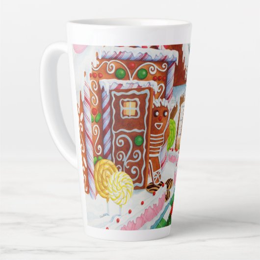 GINGERBREAD SURPRISE Tall Latte Mok (Linkerhoek)