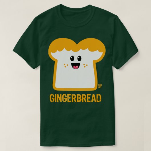 GINGERBREAD T-SHIRT (Design voorkant)