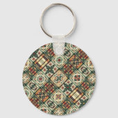 Gingerbread Tennis Grand Slam 🎾🎄aangepaste tekst Sleutelhanger (Achterkant)