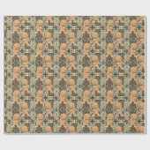 Gingerbread Tennis Grand Slam 🎾🎄 Cadeaupapier (Vlak)