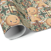 Gingerbread Tennis Grand Slam 🎾🎄 Cadeaupapier (Rol Hoek)