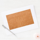 Gingerbread textuur voor achtergrond. Bovenste Uit Rechthoekige Sticker (Envelop)