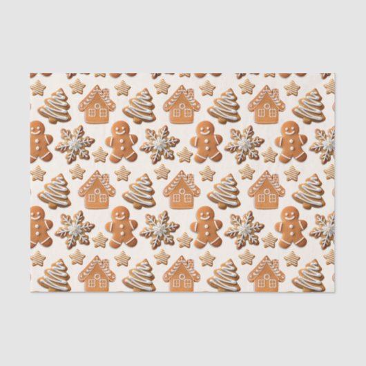 Gingerbread Tissuepapier (Voorkant)