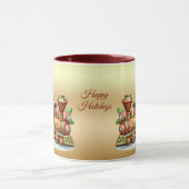 Gingerbread Train Holiday Mok (Midden)