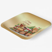 Gingerbread Train Holiday Paper Bord (Gebogen)