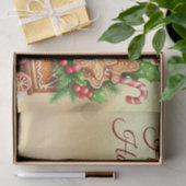 Gingerbread Train Holiday Tissue Paper Tissuepapier (Geschenk)