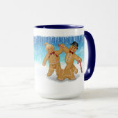 Gingerbread Trio Mok (Voorkant rechts)