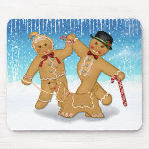 Gingerbread Trio Muismat