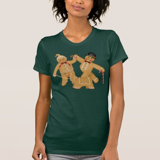 Gingerbread Trio T-shirt (Voorkant)