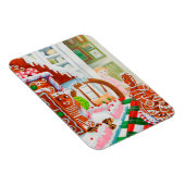 GINGERBREAD VERRASSING 3x4 Flexibele magneet (Rechterzijde)