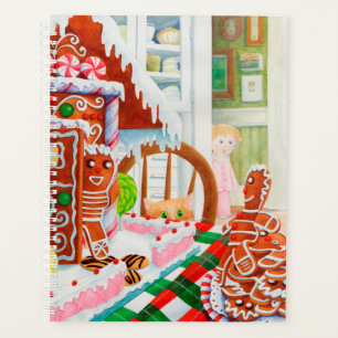 GINGERBREAD VERRASSING 8.5x11 Planner Kalender