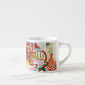 GINGERBREAD VERRASSING Espresso Cup Kop (Rechts)