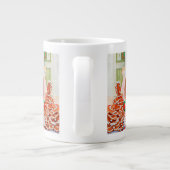 GINGERBREAD VERRASSING Grote Witte Mok (Achterkant)