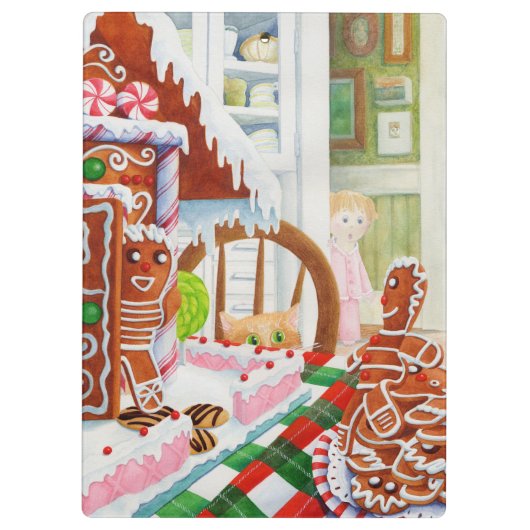 GINGERBREAD VERRASSINGSklembord Klembord (Achterkant)