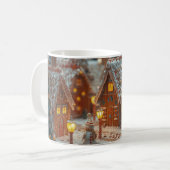 “Gingerbread Village Glow Mug” Koffiemok (Voorkant links)