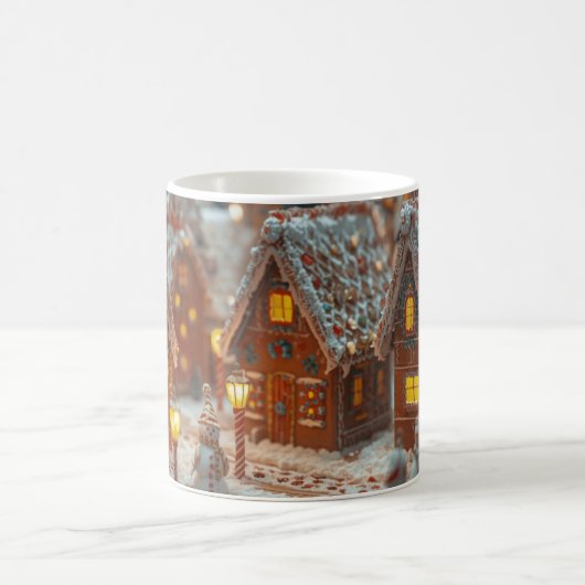 “Gingerbread Village Glow Mug” Koffiemok (Center)