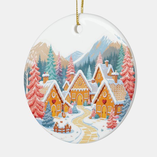 Gingerbread Village Ornament (Links)