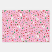 Gingerbread Vreugde Inpakpapier Vel (Voorkant 3)