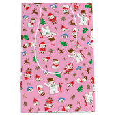 Gingerbread Vreugde Medium Cadeauzakje (Voorkant)