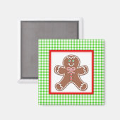 Gingerbread Vrienden Jongen Magneet (Voorkant / Achterkant)