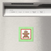 Gingerbread vrienden meisje magneet (Insitu (Vaatwasser))