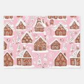 Gingerbread Winter Wonderland Inpakpapier Vel (Voorkant 2)