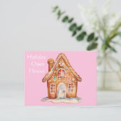 Gingerbread Wishes Briefkaart (Staand voorkant)