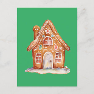 Gingerbread Wishes Briefkaart