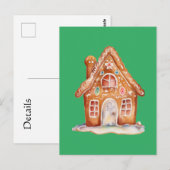 Gingerbread Wishes Briefkaart (Voorkant / Achterkant)